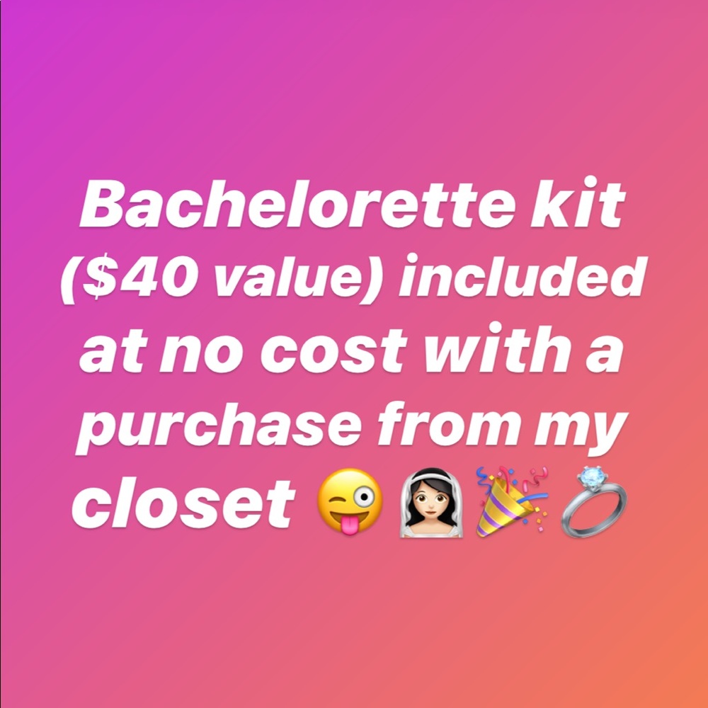 FREE NEW BACH KIT WITH A PURCHASE FROM MY CLOSET!!